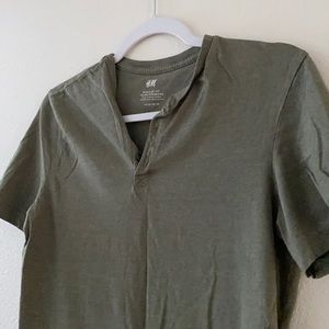 HM Men’s Green T Shirt